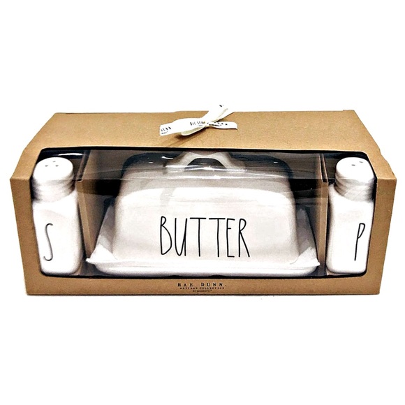 Rae Dunn by Magenta BUTTER Dish Set